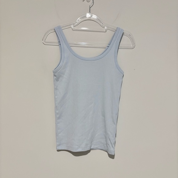 aerie Tops - Aerie ribbed tank top pastel light blue size‎ medium
